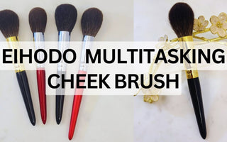 Eihodo Cheek Brush + Cap Review by FluffyFude
