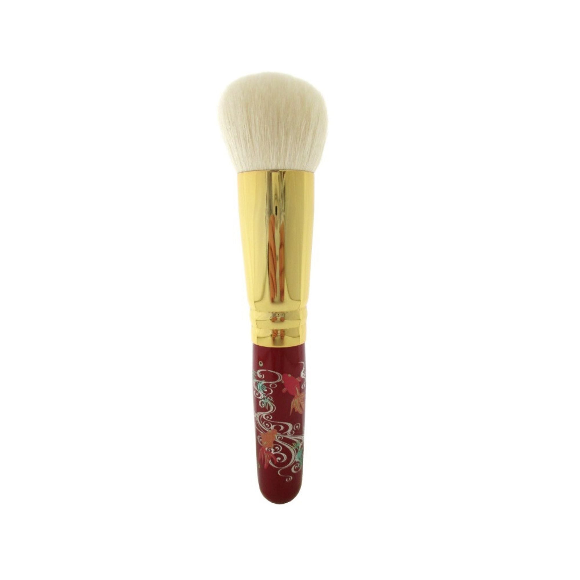 Eihodo WP PC-1 Puff Brush, 'Kingyo' Goldfish Makie (White bristles) - Fude Beauty, Japanese Makeup Brushes