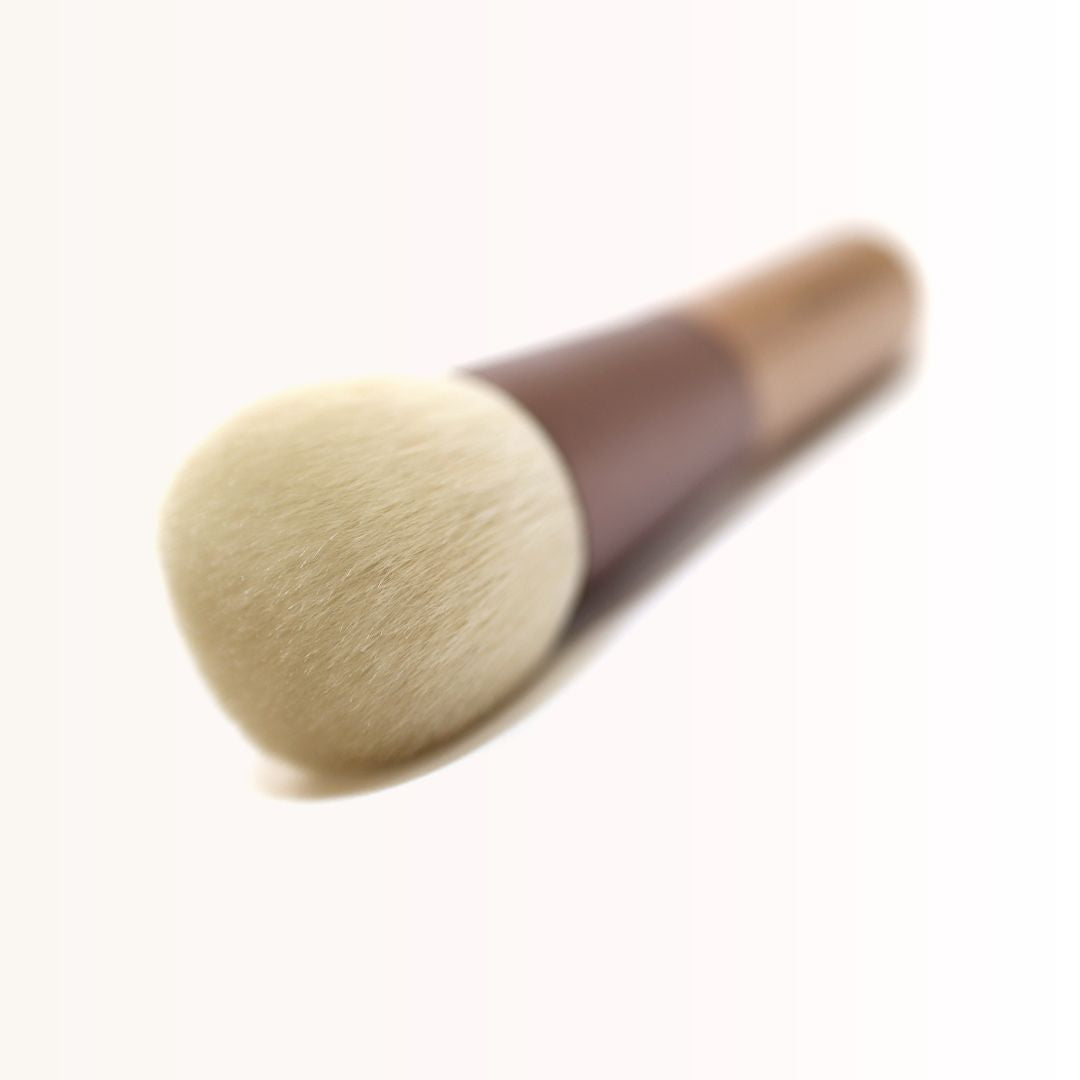 Houkodou Foundation Brush Round BZ-1 - Fude Beauty, Japanese Makeup Brushes