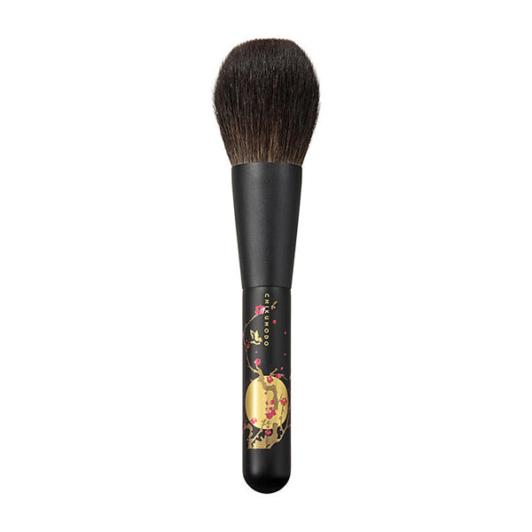 Chikuhodo MK-UM (Plum) Powder Brush, Maki-e Series - Fude Beauty, Japanese Makeup Brushes