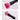 Bisyodo Rose Powder Brush RO-P-02 Black/Pink - Fude Beauty, Japanese Makeup Brushes