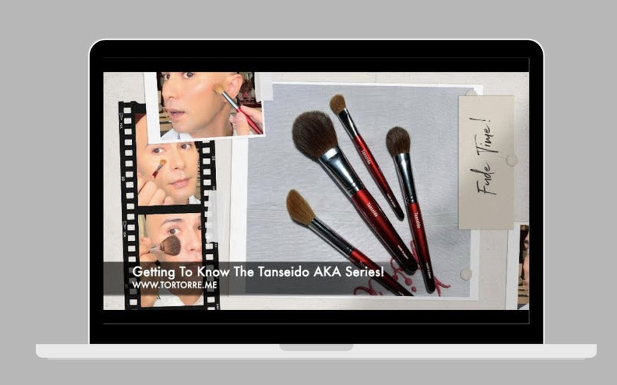 Fude Haul! The Tanseido AKA Series - My First Red Squirrel Makeup Brushes Ever! | Tor Torre