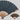 Kanazawa Foil Fan, Persimmon Tannin Lacquer Folding Fan – Wave (Navy & Brown)