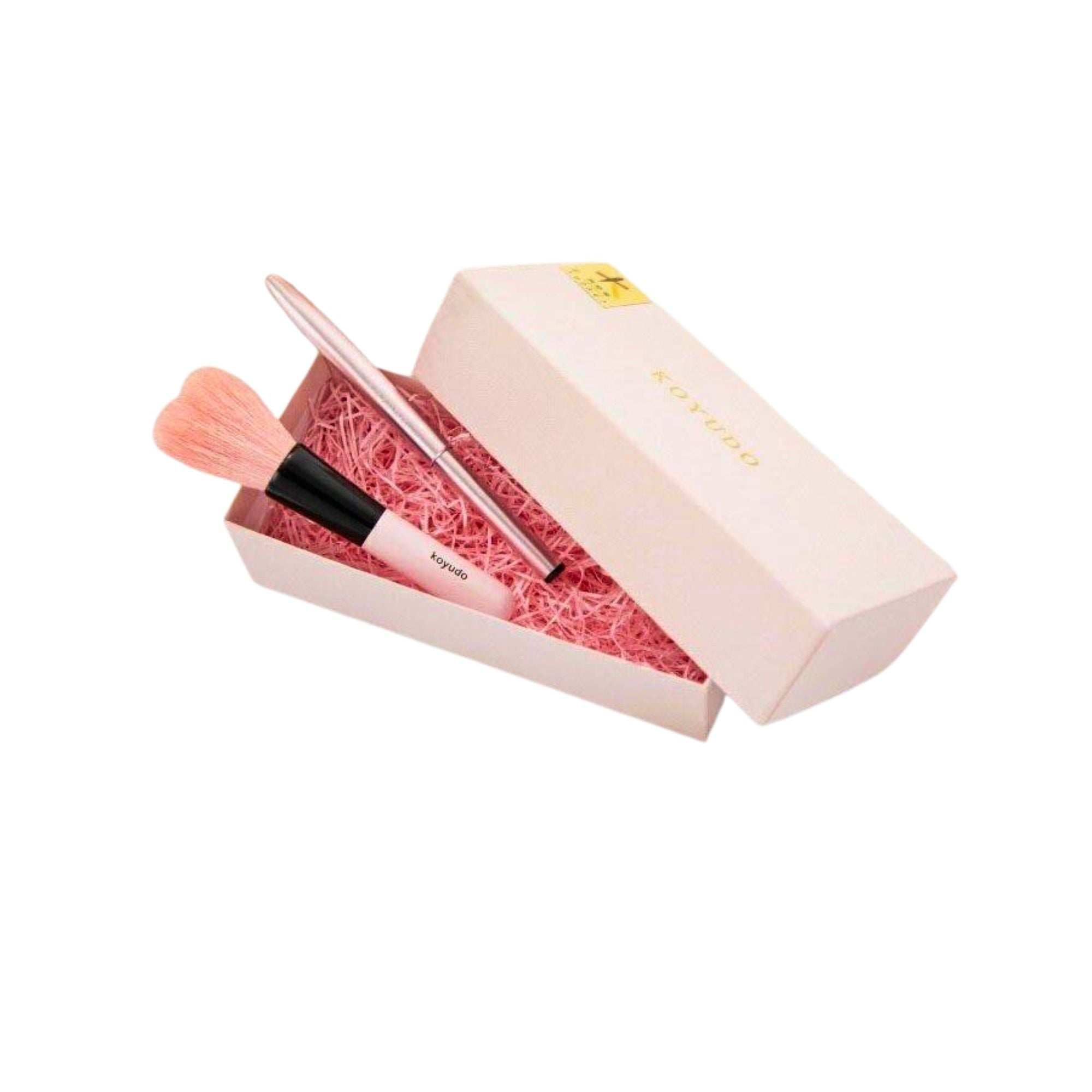 Koyudo Makeup Brush Gift Box (Pink)