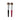 Chikuhodo Powder Brush, Regular Series (R-C5 Black & RR-C5 Red)