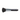Takeda Brush [Black] Puff Brush 23RFS FG-S (100% goat hair)