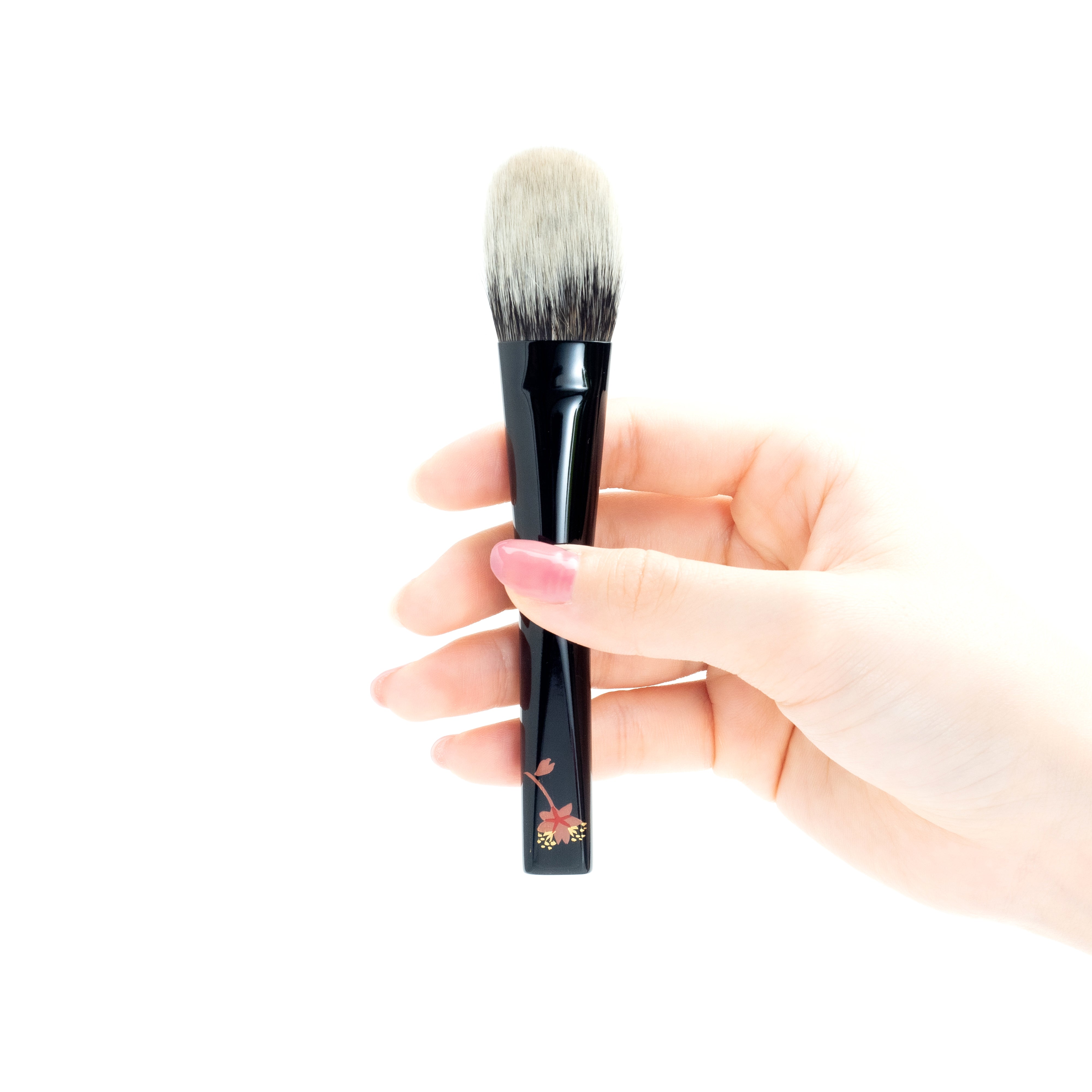 Koyudo WCS Cheek Brush, Sakura Makie Design - Fude Beauty, Japanese Makeup Brushes