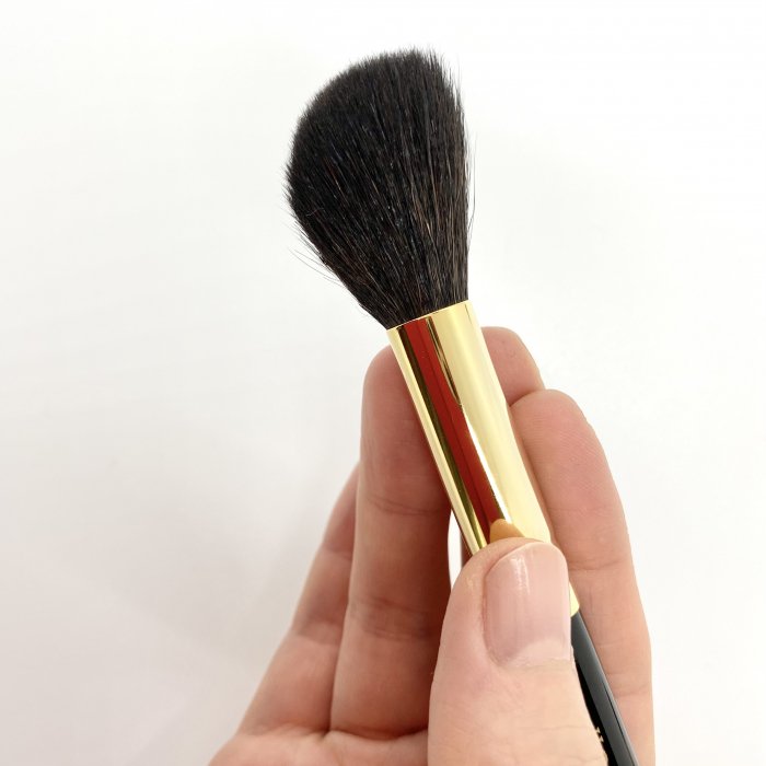 Houkodou Angled Blush & Highlighter Brush G-C7, Sora Series - Fude Beauty, Japanese Makeup Brushes