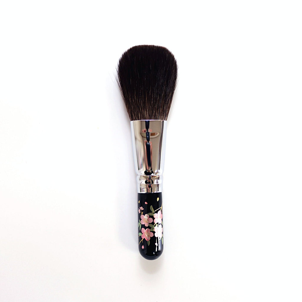 Eihodo RE20-2 Powder Brush Light Sakura うす桜, Makie Design (Limited Edition) - Fude Beauty, Japanese Makeup Brushes
