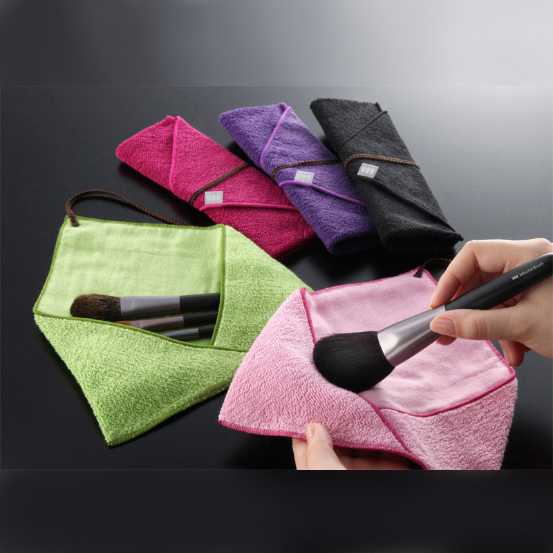 Mizuho Simple Brush Pouch in 5 colors - Fude Beauty, Japanese Makeup Brushes