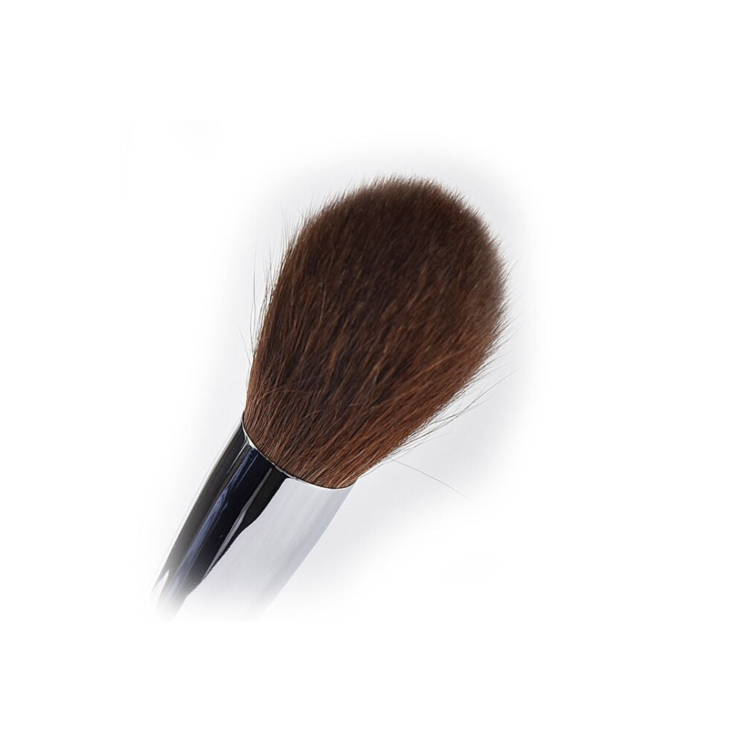 Tanseido Face/Cheek Brush AC28 (8cm/12cm handle) - Fude Beauty, Japanese Makeup Brushes