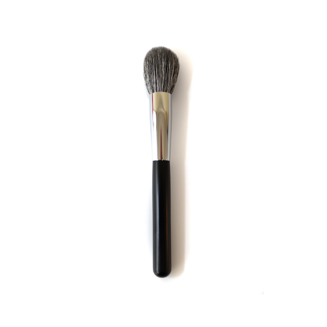 Koyudo Monochrome Cheek Brush, 21-0-15 (Sample sale) - Fude Beauty, Japanese Makeup Brushes
