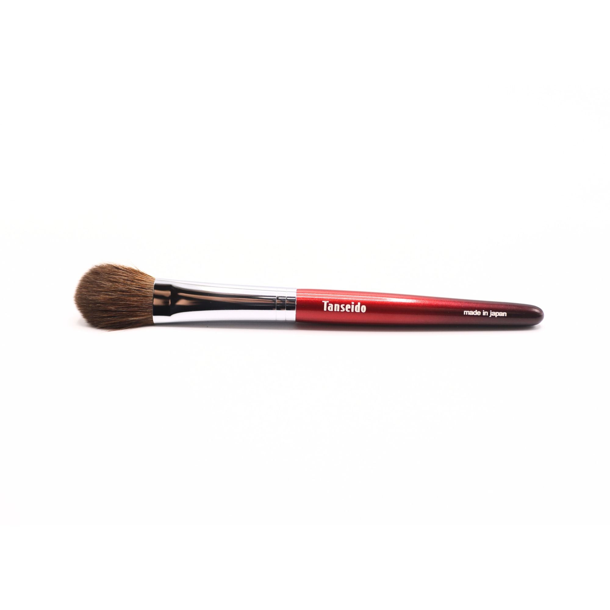 Tanseido AKA 赤 Series AQ14 Large Eyeshadow Brush (Premium Collection) - Fude Beauty, Japanese Makeup Brushes