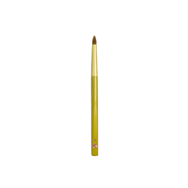 Koyudo Raden Kolinsky Small Eyeshadow Brush (Gold) - Fude Beauty, Japanese Makeup Brushes