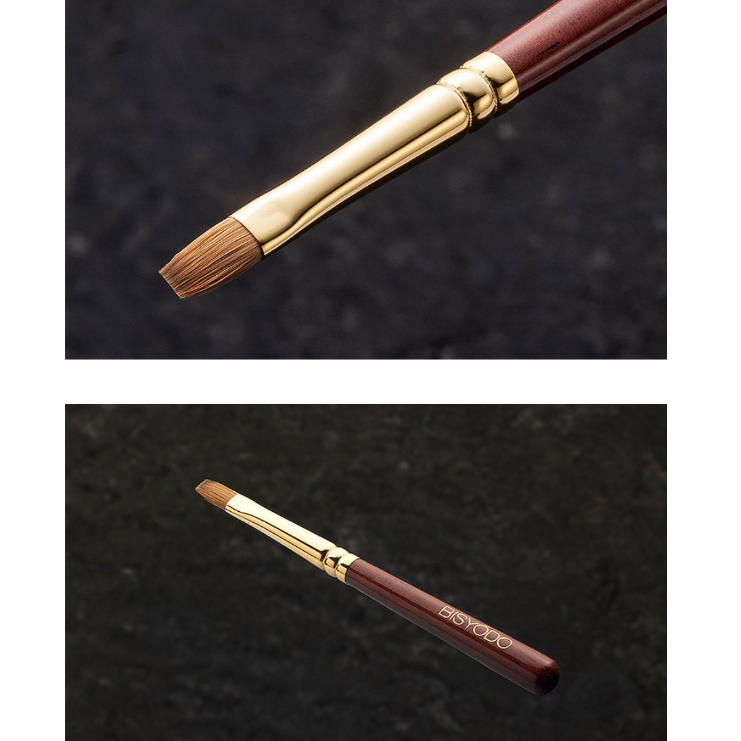 Bisyodo BS-L-01 Lip Brush, Short Series - Fude Beauty, Japanese Makeup Brushes
