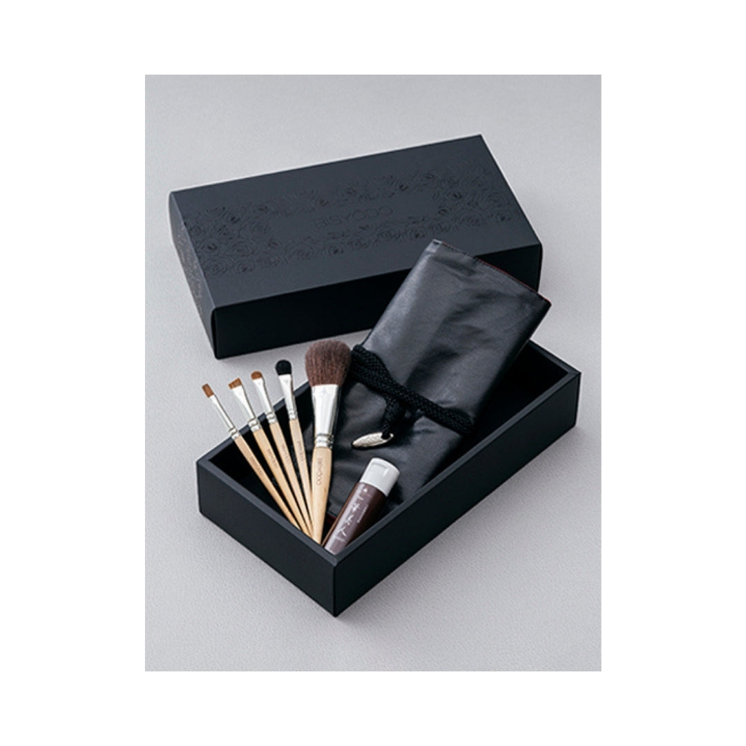 Bisyodo 5-Brush Set, Cheri Series - Fude Beauty, Japanese Makeup Brushes