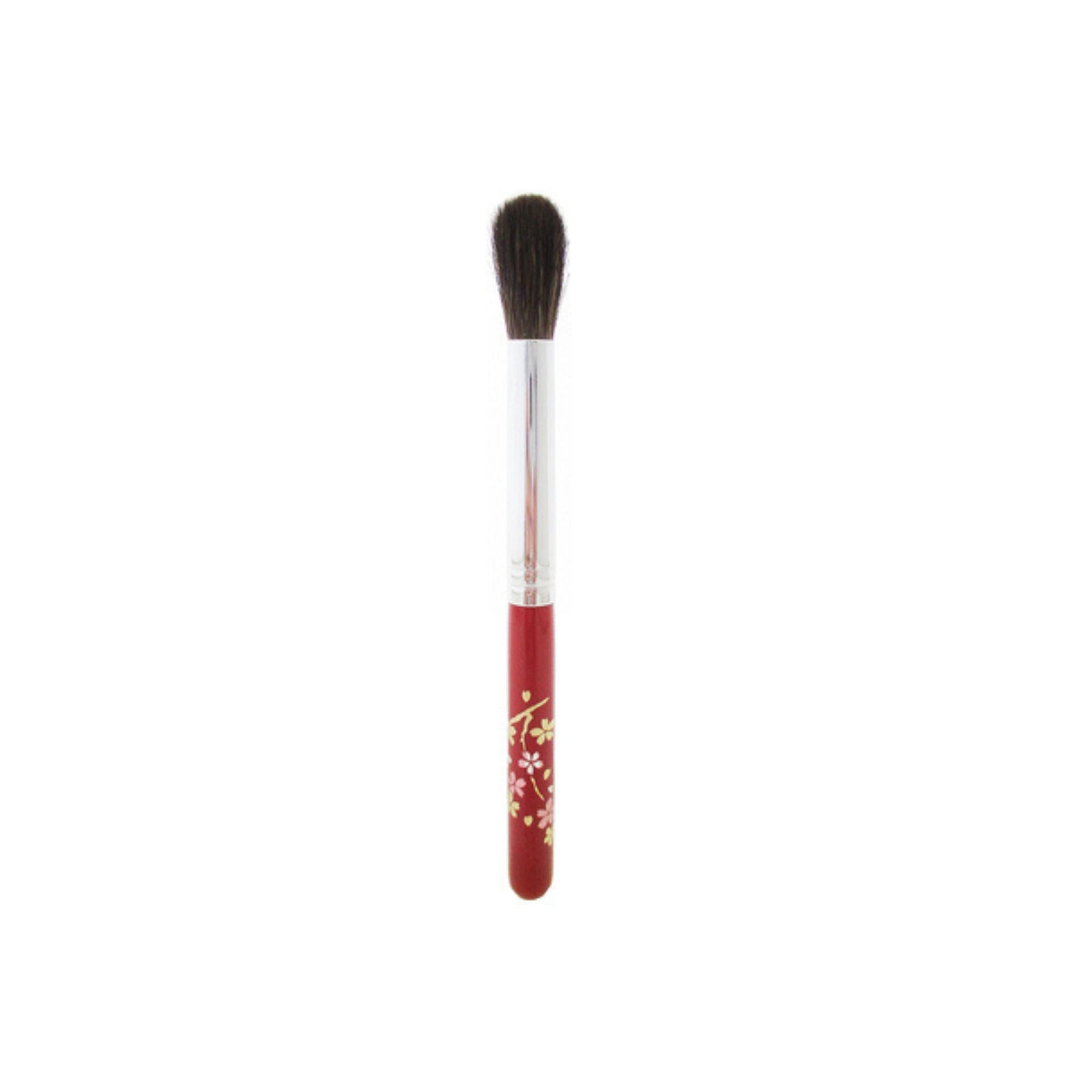 Eihodo Makie Blending Brush Sakura 小桜 – Red, Black Handles (Limited) - Fude Beauty, Japanese Makeup Brushes