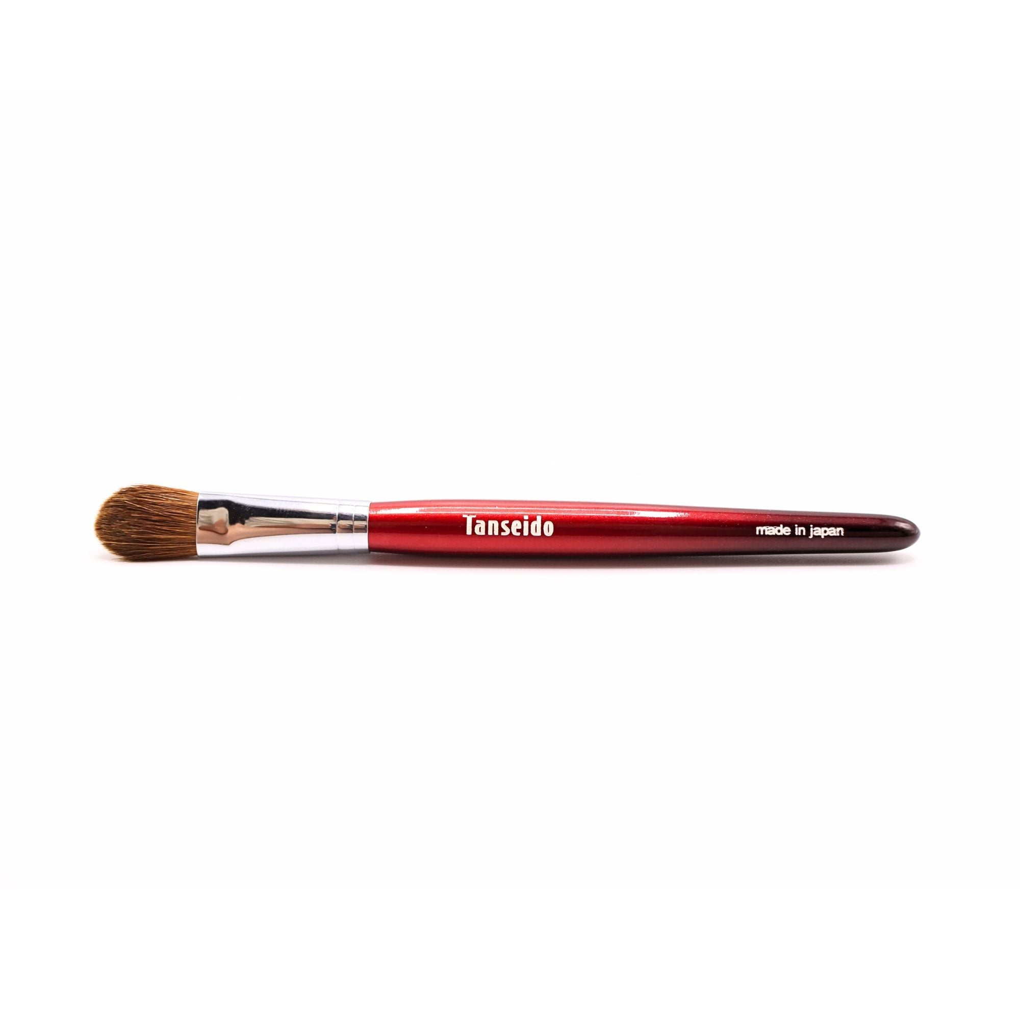 Tanseido AKA 赤 Series PQ10 Eyeshadow Brush (Regular Collection) - Fude Beauty, Japanese Makeup Brushes