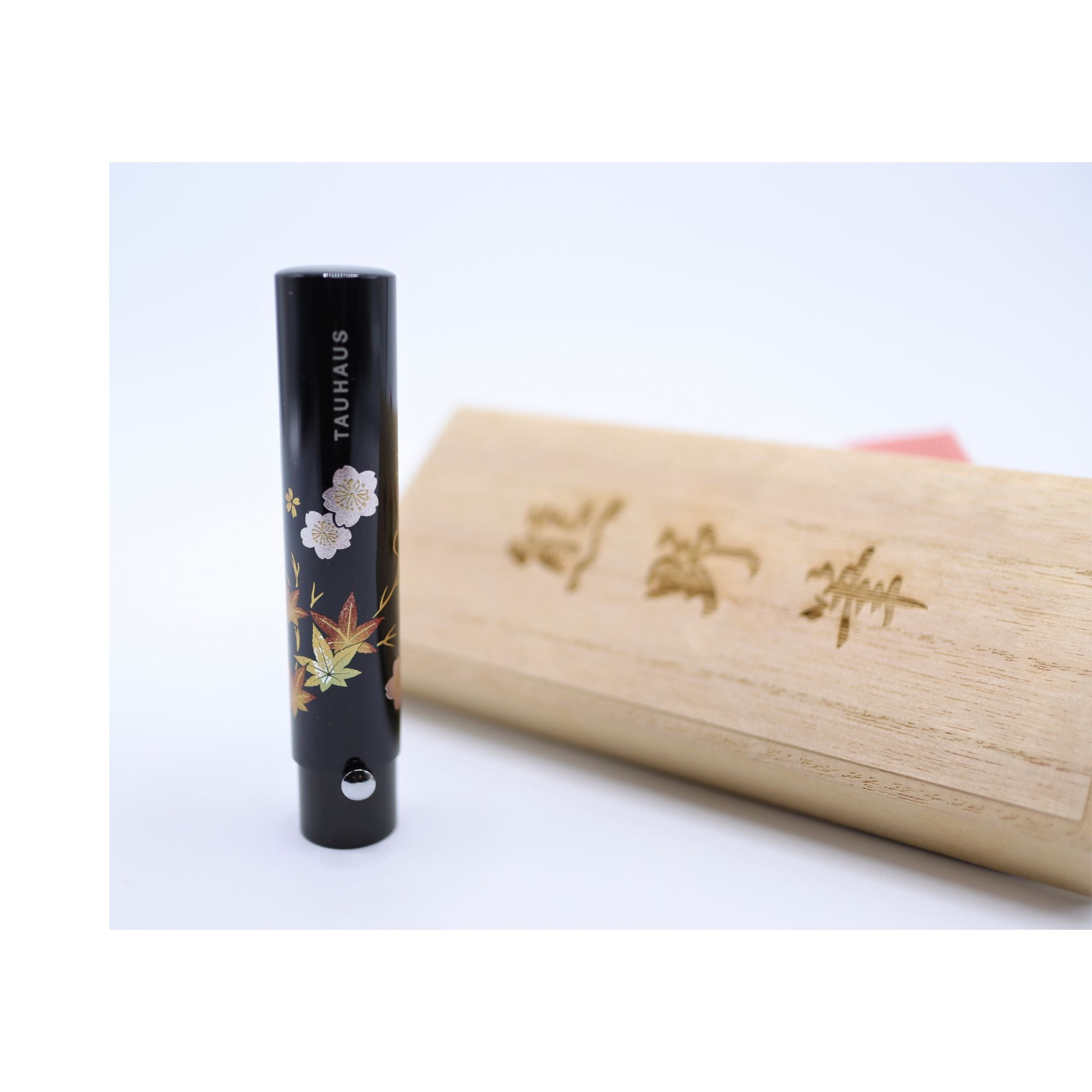 Tauhaus Sakura/Autumn Leaf O-21 Portable Brush, Makie Series - Fude Beauty, Japanese Makeup Brushes