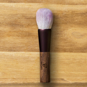 Koyudo Blueberry x Walnut Highlighter Brush S-2, Somell Garden Series - Fude Beauty, Japanese Makeup Brushes