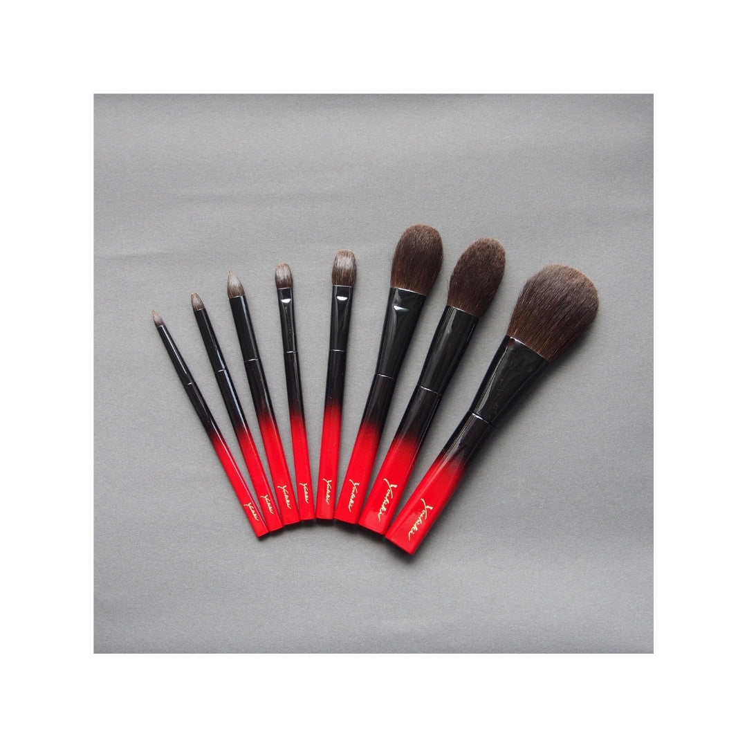 Koyudo Yoshiki 8-Brush Set (Limited edition) - Fude Beauty, Japanese Makeup Brushes
