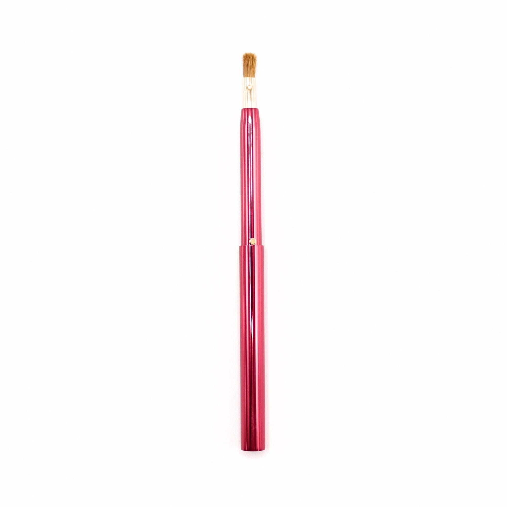 Tauhaus Portable Lip Brush, Cherry Series - Fude Beauty, Japanese Makeup Brushes