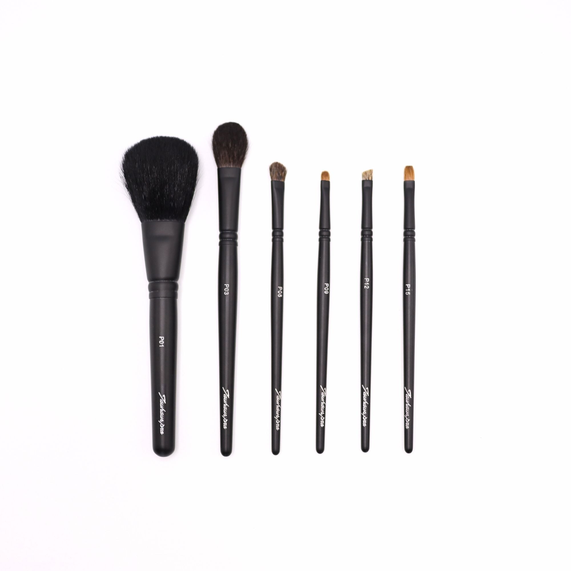 Tauhaus Pro Series 6-Brush Set - Fude Beauty, Japanese Makeup Brushes