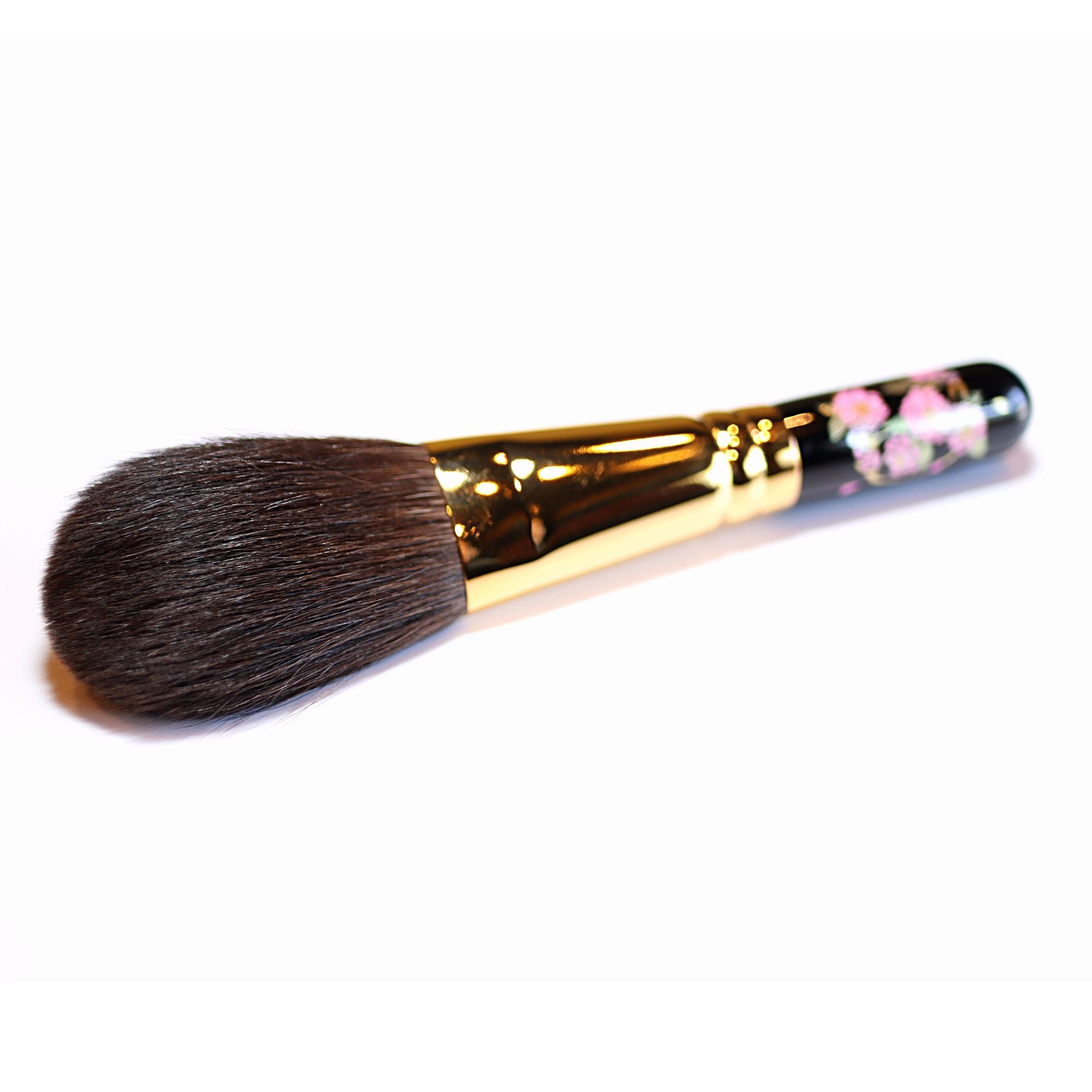 Eihodo GP-1 Powder Brush (Peony Sakura 牡丹桜), Makie Design - Fude Beauty, Japanese Makeup Brushes
