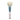 Koyudo H06 Heart-Shaped Cheek Brush (White/Blue) - Fude Beauty, Japanese Makeup Brushes