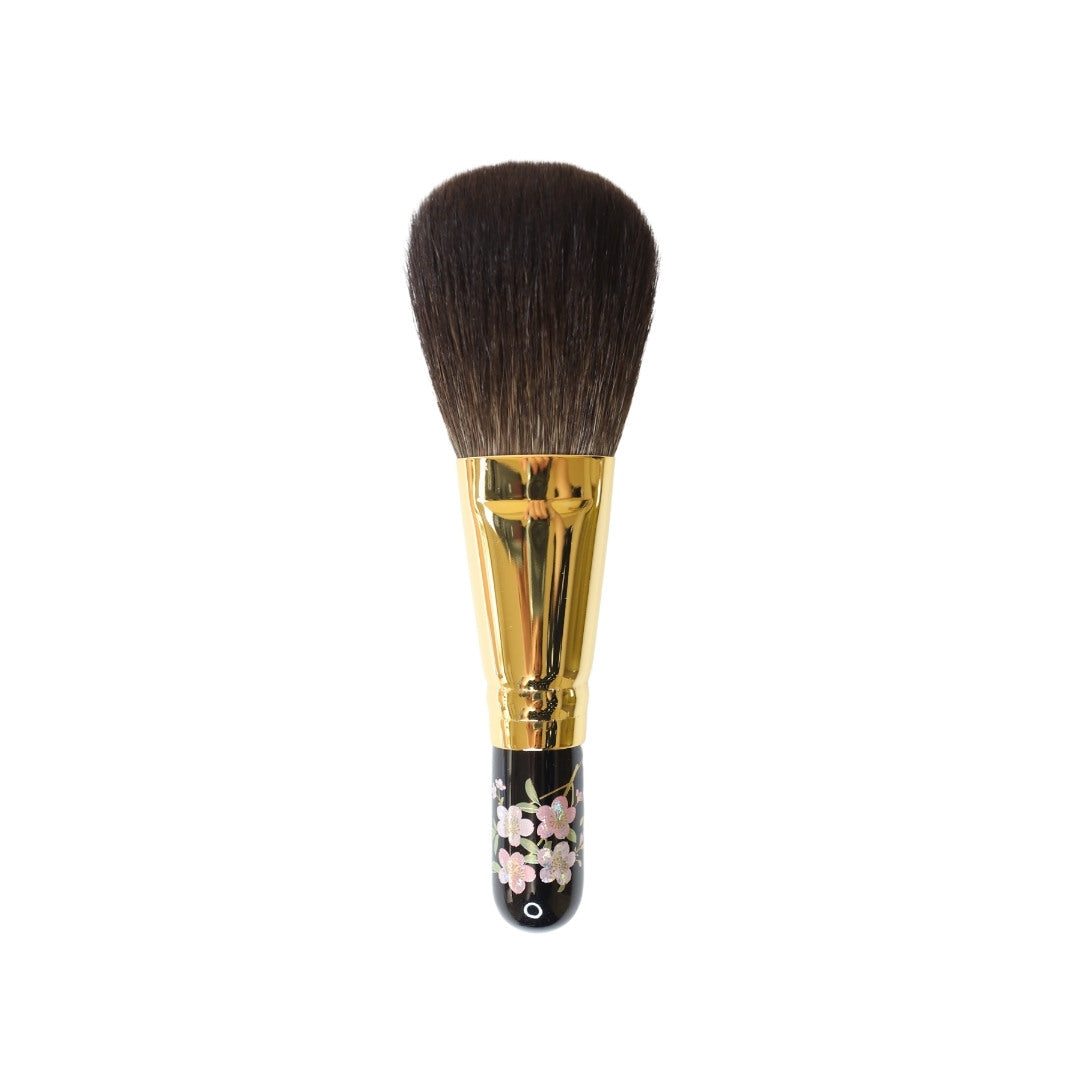 Eihodo WP P-2 Powder Brush (Light Sakura うす桜), Makie Design - Fude Beauty, Japanese Makeup Brushes