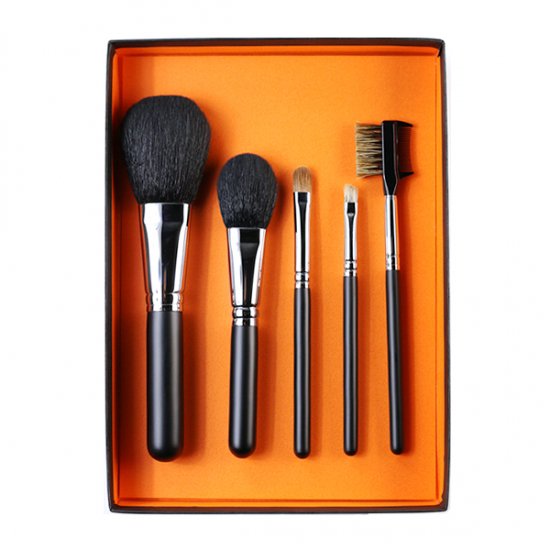 Kyureido KC 5-Brush Set, K Series - Fude Beauty, Japanese Makeup Brushes