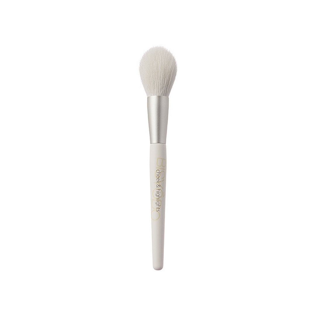 Bisyodo AB-HC Cheek & Highlight Brush, Alba Series - Fude Beauty, Japanese Makeup Brushes