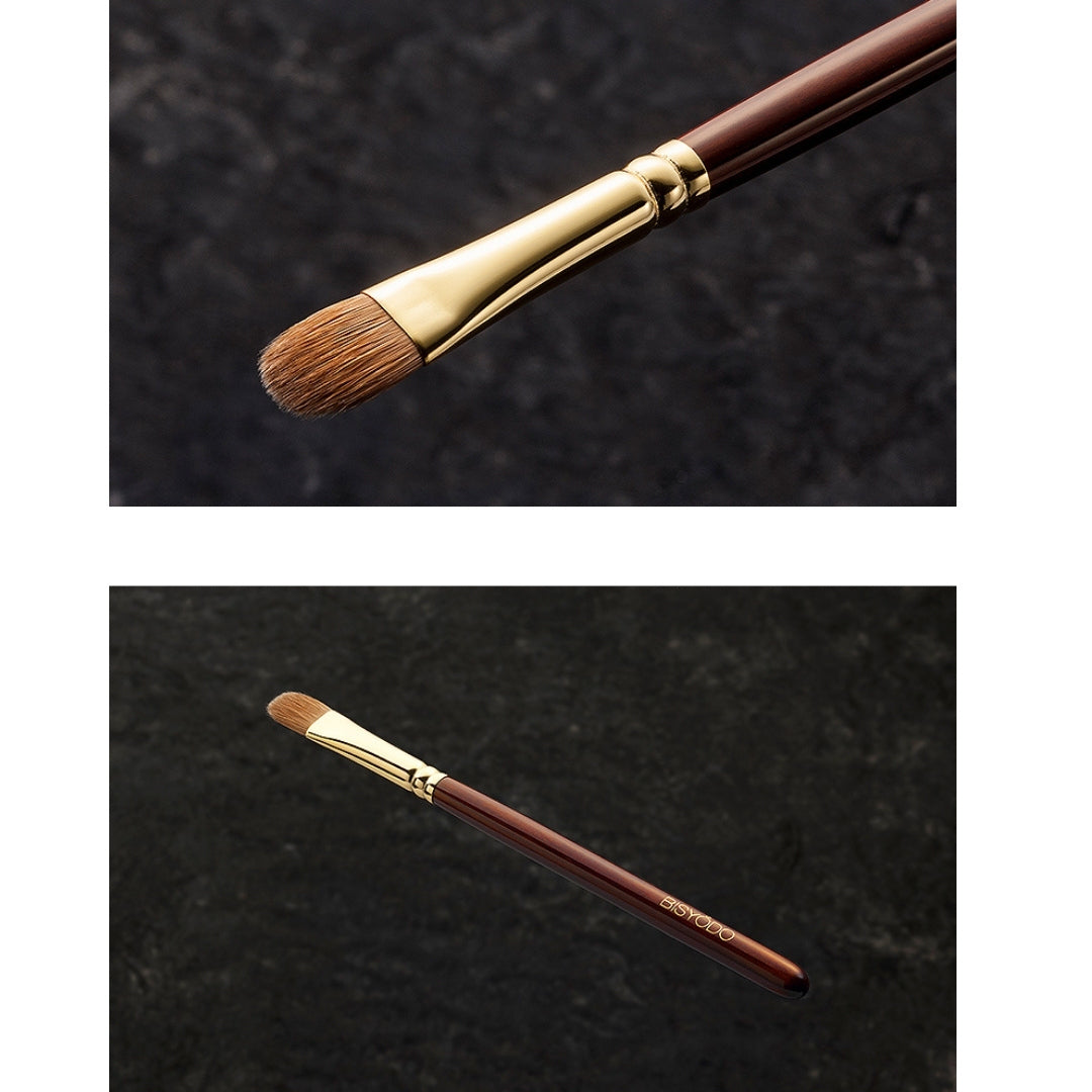 Bisyodo B-ES-06 Eyeshadow Brush (Long Series) - Fude Beauty, Japanese Makeup Brushes