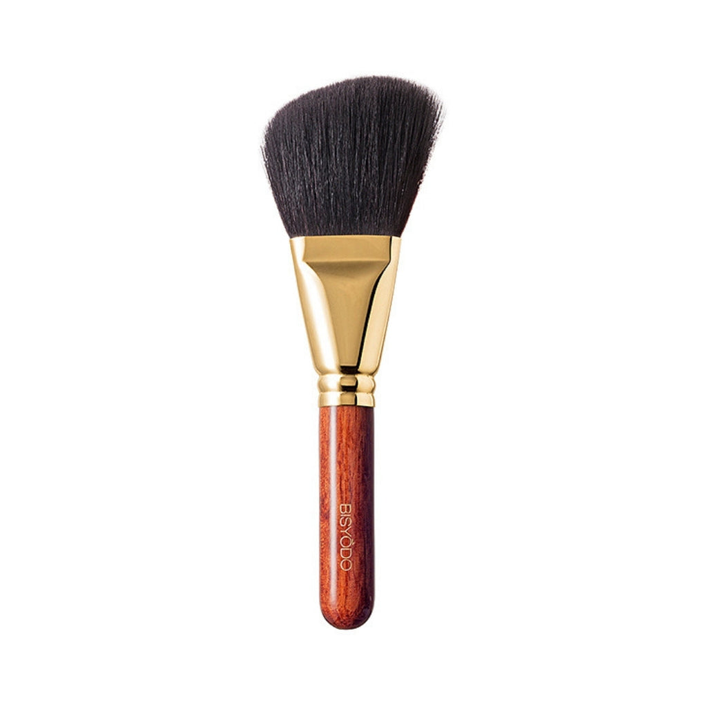 Bisyodo Finishing Powder Diagonal Brush B-F-04 (Long Series) - Fude Beauty, Japanese Makeup Brushes