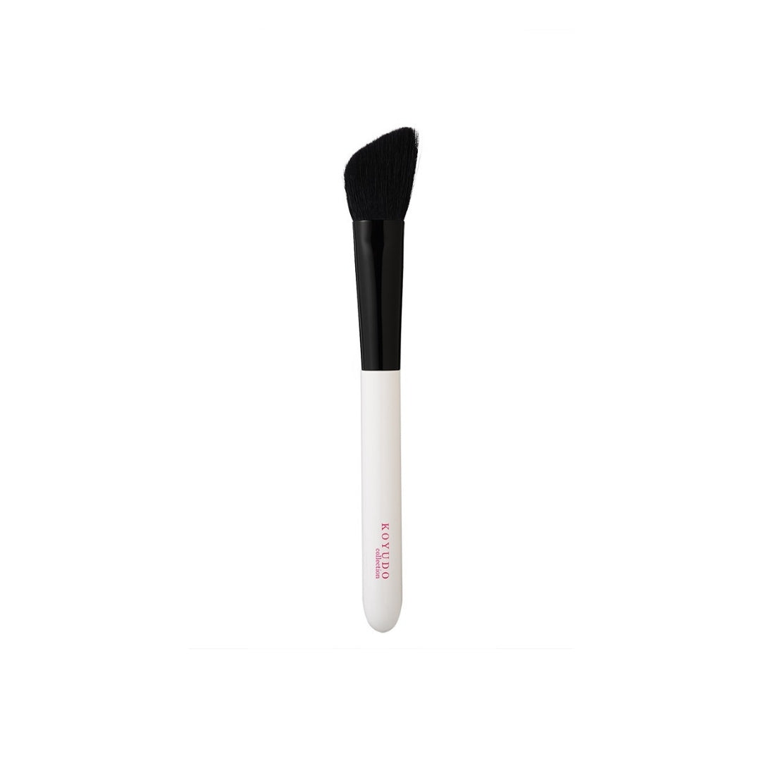 Koyudo BP026 Angled Highlighter Brush, BP Series - Fude Beauty, Japanese Makeup Brushes