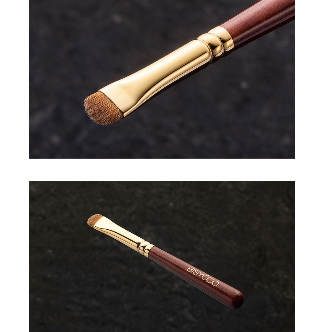 Bisyodo BS-SL-01 Shadow-Liner Brush, Short Series - Fude Beauty, Japanese Makeup Brushes