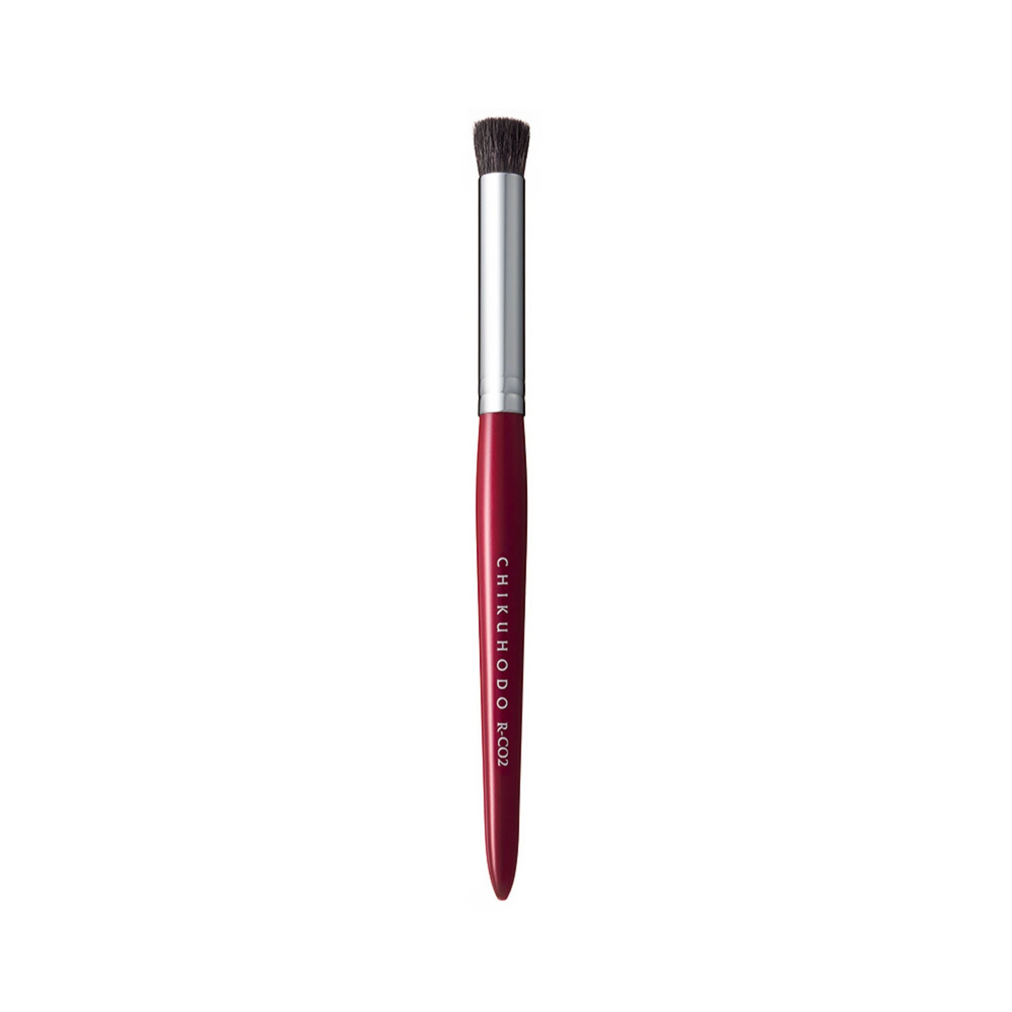 Chikuhodo Concealer Brush, Regular Series (R-CO2 Black, RR-CO2 Red) - Fude Beauty, Japanese Makeup Brushes