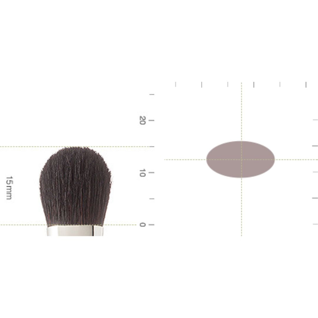 Bisyodo CH-ES-02 Eyeshadow Brush, Cheri Series - Fude Beauty, Japanese Makeup Brushes