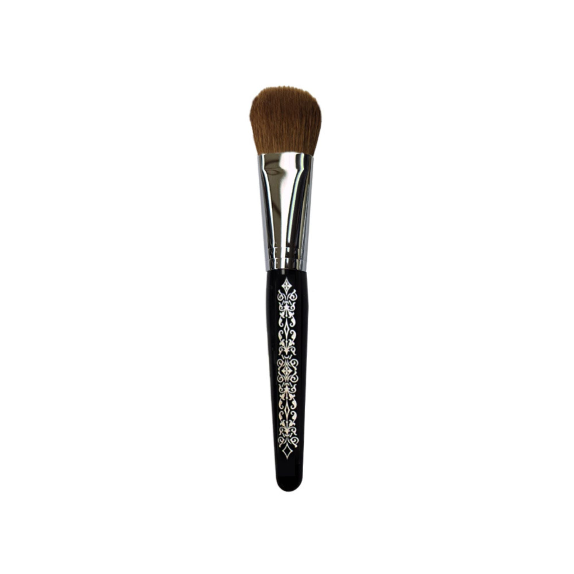 Tanseido KF 20 Liquid Foundation Brush (8cm, Curving) - Fude Beauty, Japanese Makeup Brushes