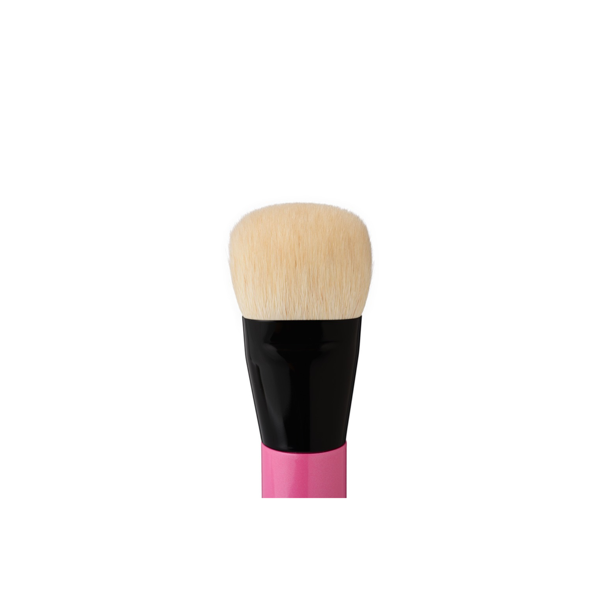 Koyudo Fu-pa02 Foundation Brush, Fu-pa Series (Pink) - Fude Beauty, Japanese Makeup Brushes