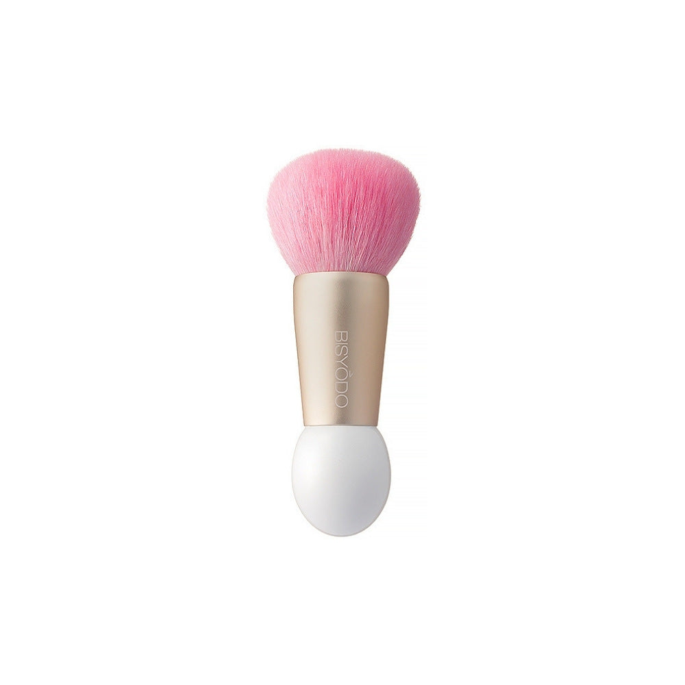 Bisyodo Powder Foundation Brush PF-F-01 (Pink/White) - Fude Beauty, Japanese Makeup Brushes