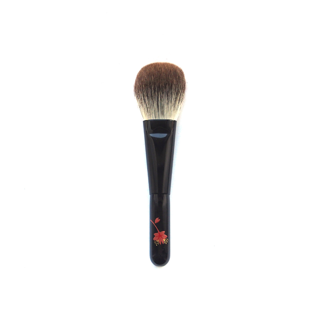 Koyudo Silver Fox Makie Cheek Brush, Sakura Design SF-CCB (Limited) - Fude Beauty, Japanese Makeup Brushes