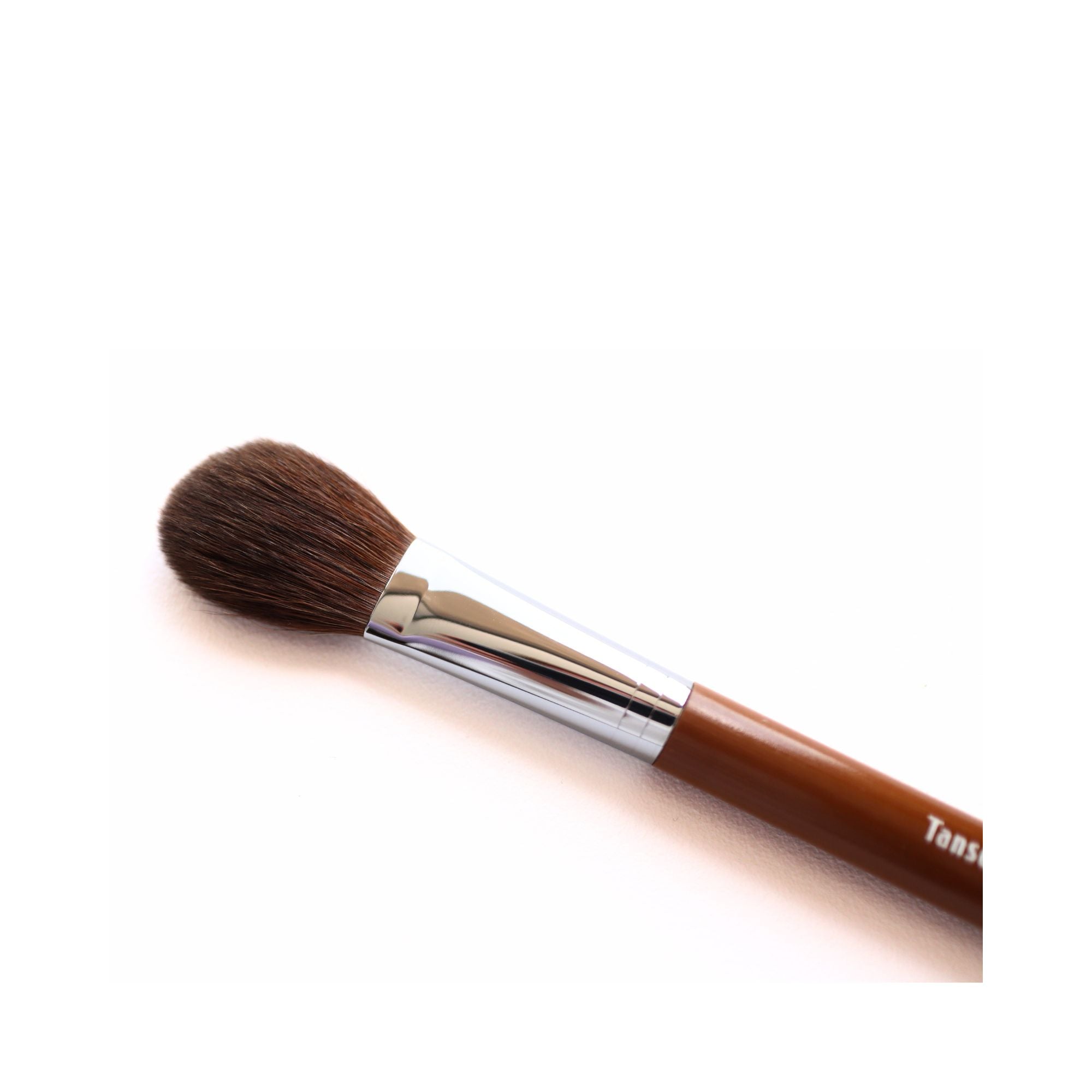 Tanseido Small Cheek Brush, Take 竹 'Bamboo' Series (AQ17TAKE) - Fude Beauty, Japanese Makeup Brushes
