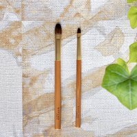 Koyudo Yakusugi Small Eyeshadow Brush - Fude Beauty, Japanese Makeup Brushes