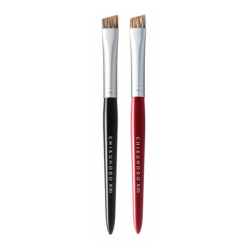 Chikuhodo Brow Brush, Regular Series (R-B5 Black, RR-B5 Red) - Fude Beauty, Japanese Makeup Brushes