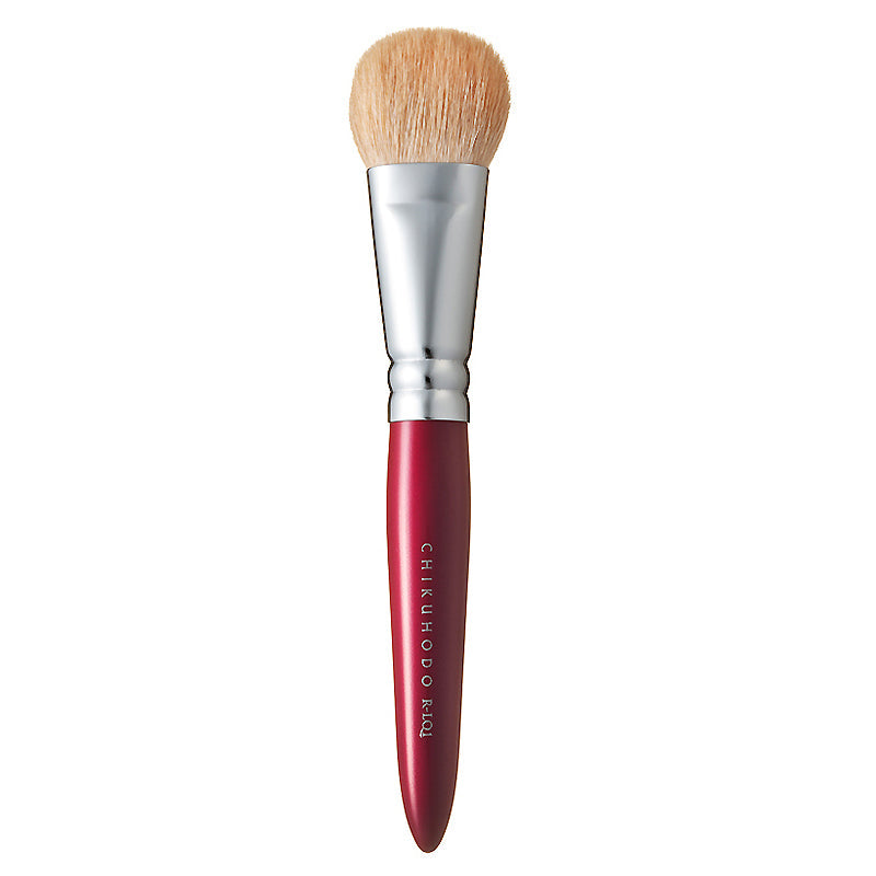 Chikuhodo Liquid Brush, Regular Series (R-LQ1 Black, RR-LQ1 Red) - Fude Beauty, Japanese Makeup Brushes