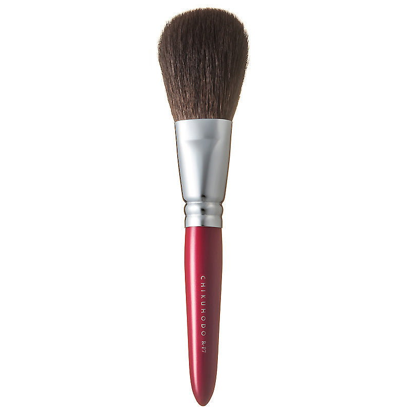 Chikuhodo Powder Brush, Regular Series (R-P7 Black, RR-P7 Red) - Fude Beauty, Japanese Makeup Brushes