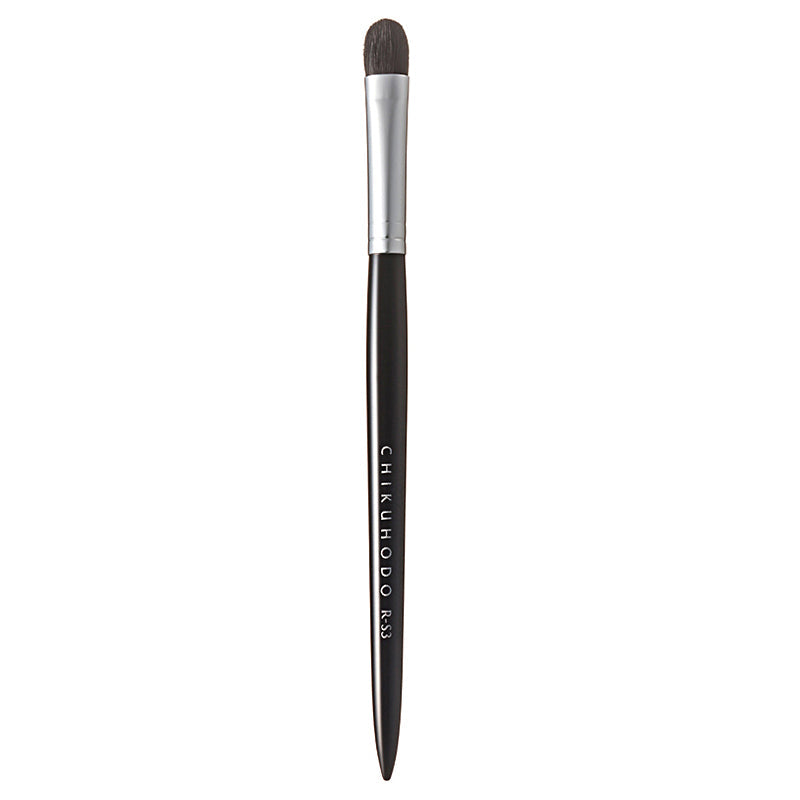 Chikuhodo Eyeshadow Brush, Regular Series (R-S3 Black, RR-S3 Red) - Fude Beauty, Japanese Makeup Brushes