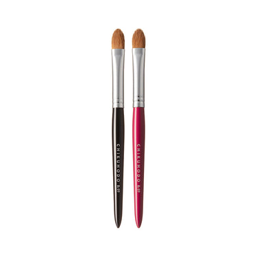 Chikuhodo Eyeshadow Brush, Regular Series (R-S9 Black / RR-S9 Red) - Fude Beauty, Japanese Makeup Brushes