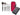 Chikuhodo Regular Series 6-piece Set A (S-R-9 Black/ S-RR-9 Red) - Fude Beauty, Japanese Makeup Brushes